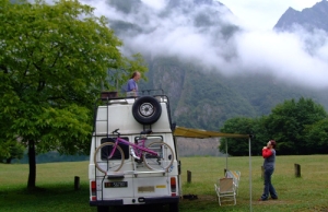 foto camper Archenet sul lago del Mis